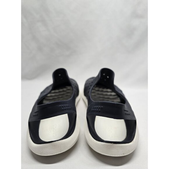 Crocs Swiftwater Wave Slingback Sandals Mens Blue Size 6 Water Shoes Perforated - Picture 3 of 11